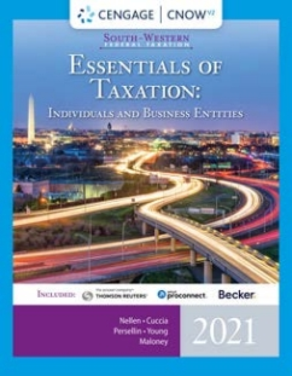 CengageNOWv2 for Nellen/Cuccia/Persellin/Young/Maloney's South-Western Federal Taxation 2021: Essentials of Taxation: Individuals and Business Entities, 24th Edition [Instant Access], 1 term 24th Edition â€“ PDF/EPUB Version Downloadable